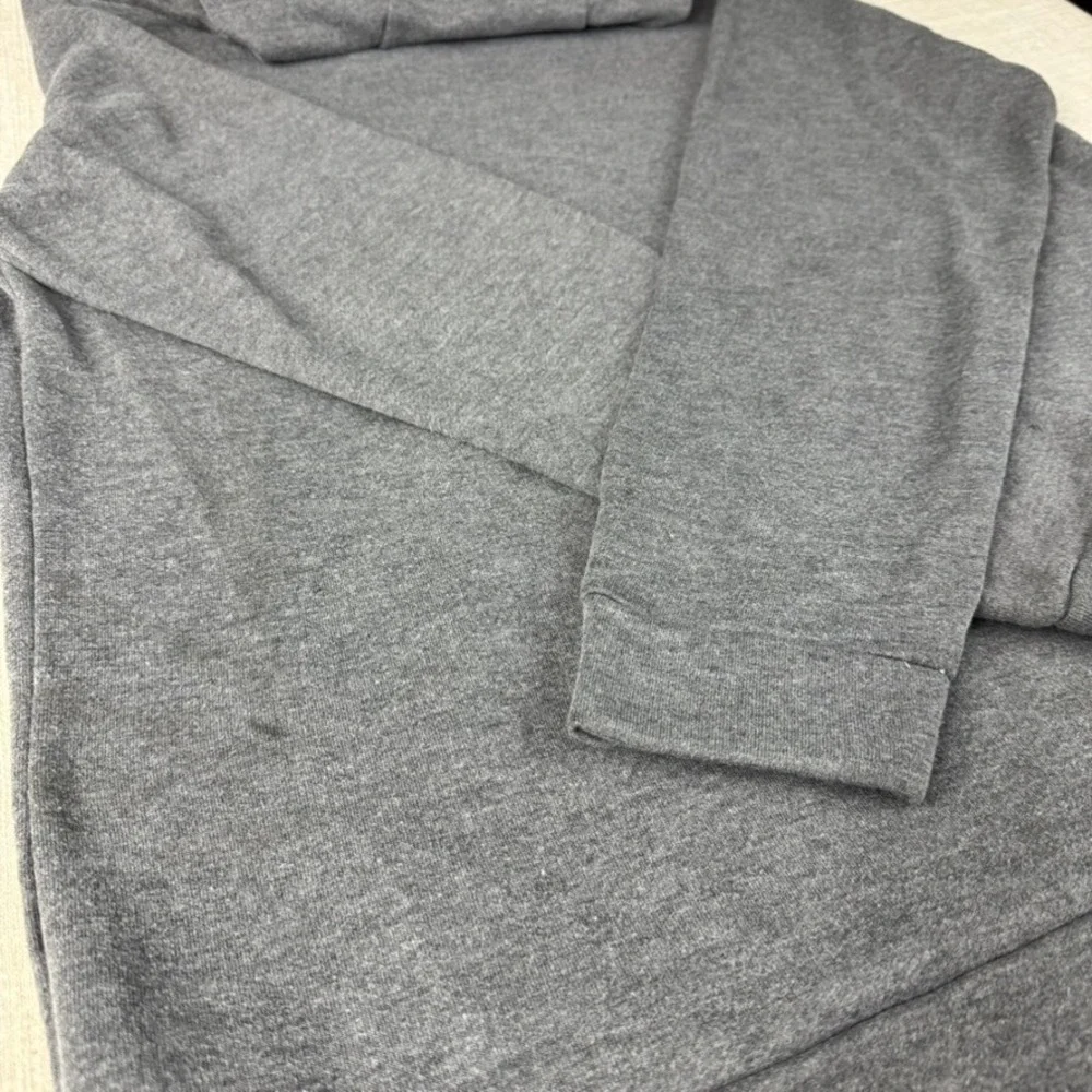 Nike Hoodie Women Large Gray Good Barry's Bootcamp Dri-FIT Pullover Sweatshirt